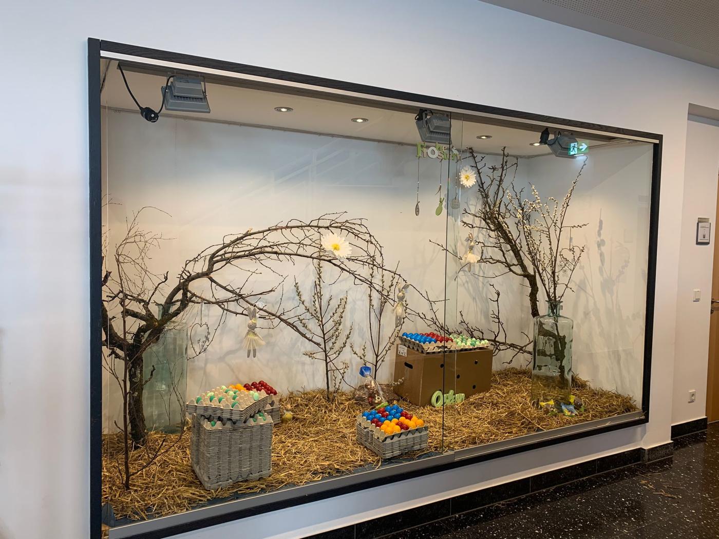 ... fertiges Schaufenster ...