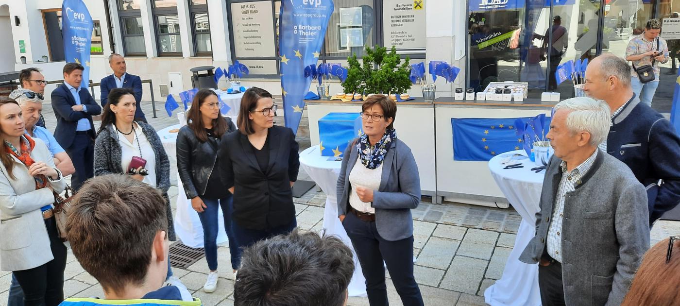 Europatag mit MEP Barbara Thaler in St. Johann in Tirol