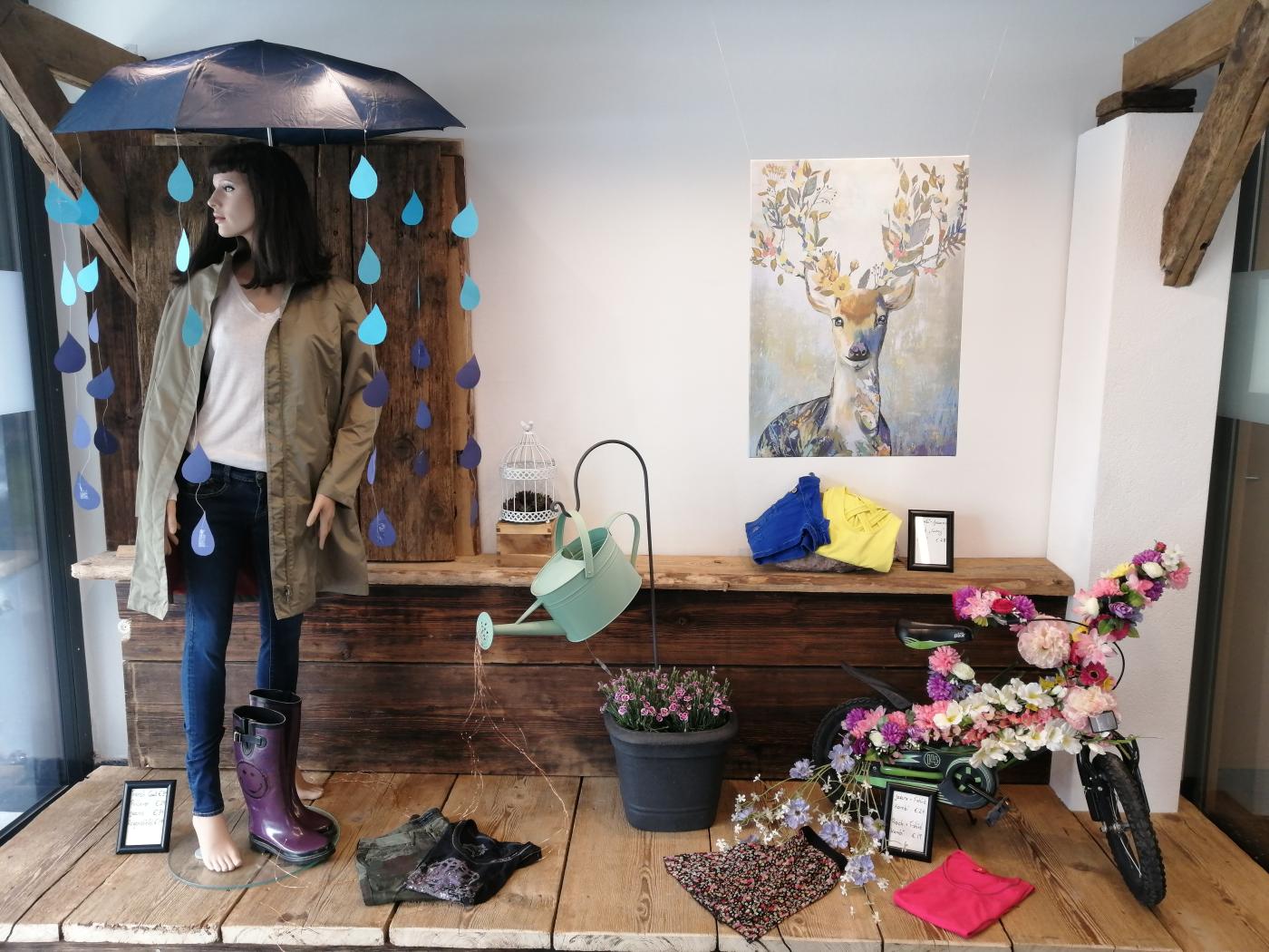 Schaufenster Eingang