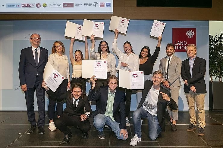 Preisträger Redewettbewerb 2022 Land Tirol