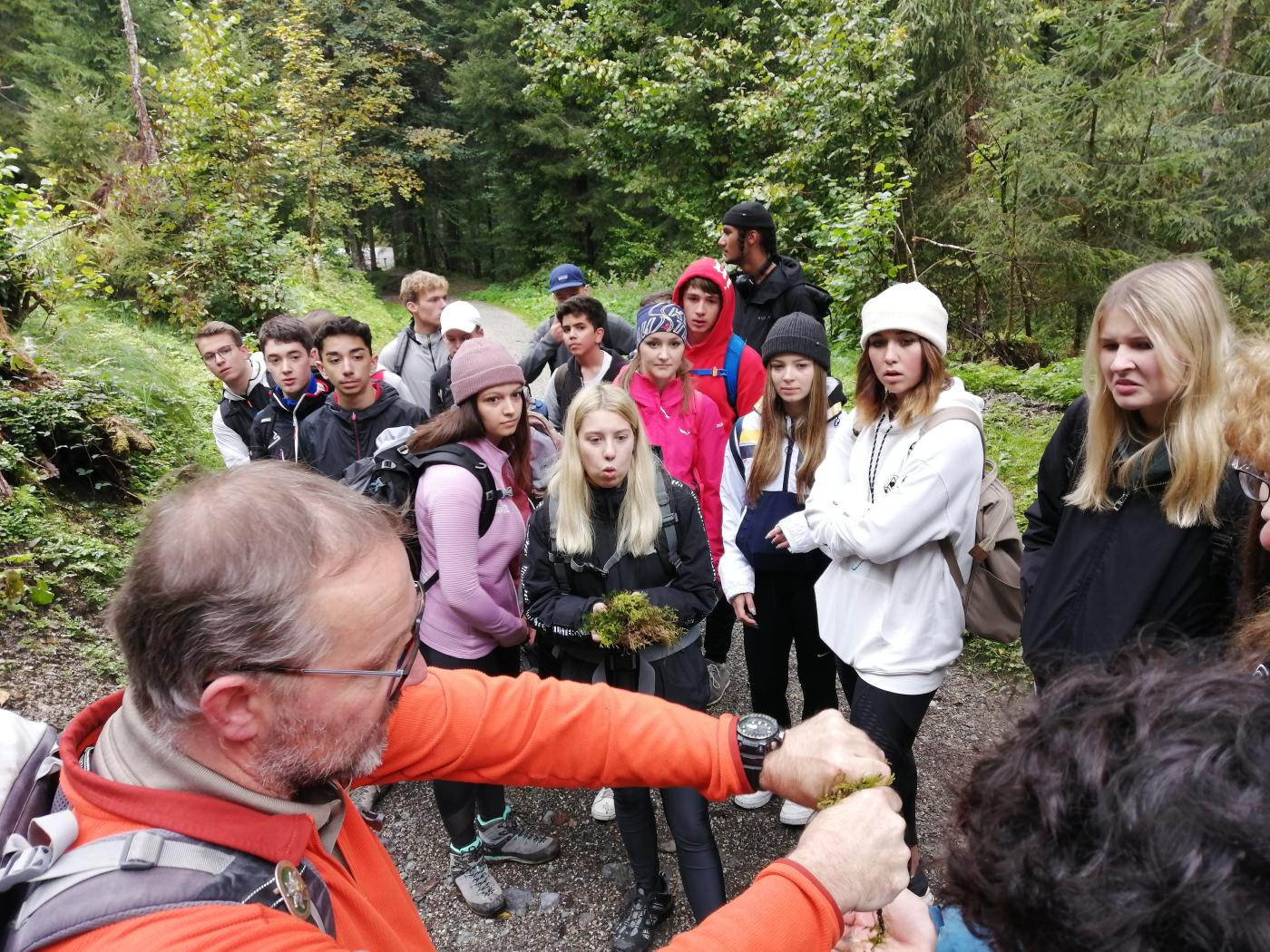 Moos speichert 400l Wasser auf einen m2
