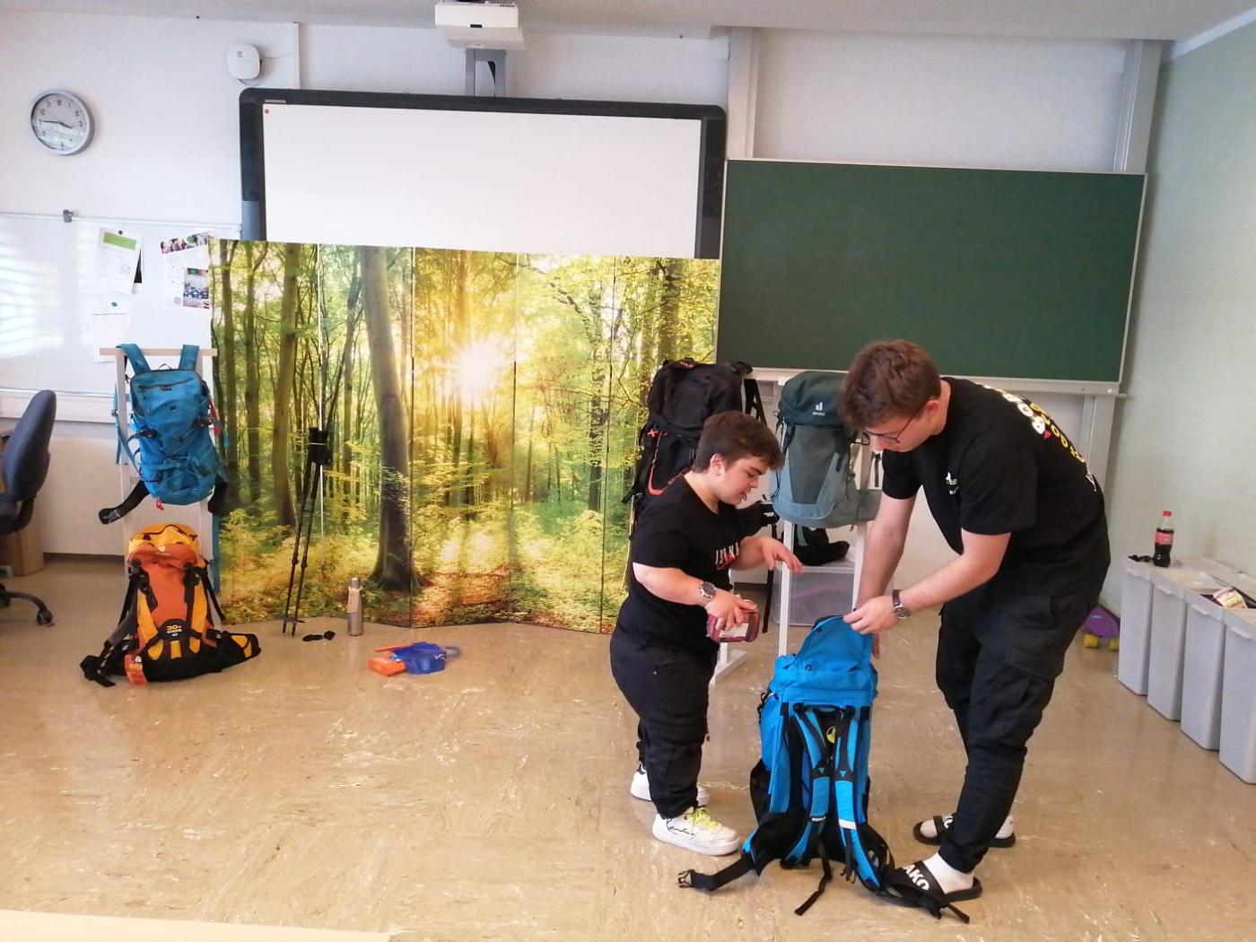 Lukas beim Üben vor dem Bewerb Lukas beim Üben vor dem Bewerb