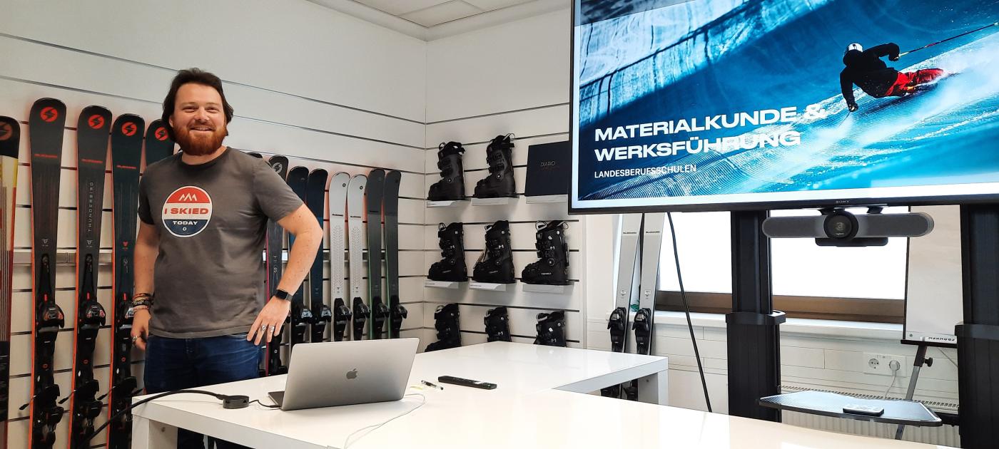 Thorsten Steiner bei der Präsentation Thorsten Steiner bei der Präsentation