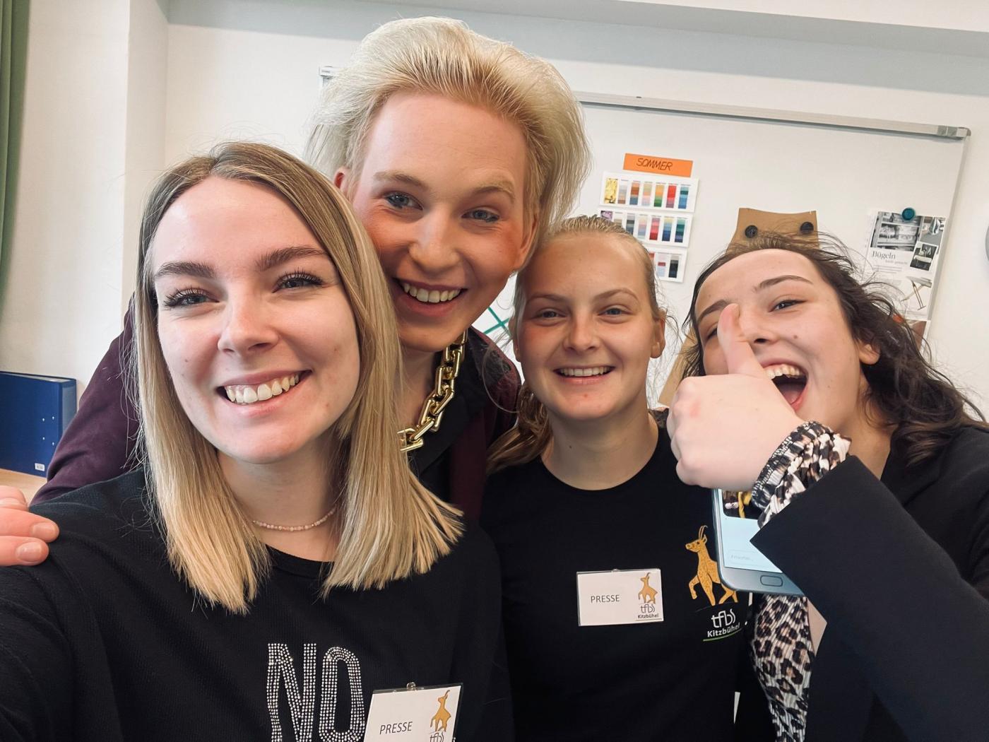 SchülerInnen der TFBS Kitzbühel