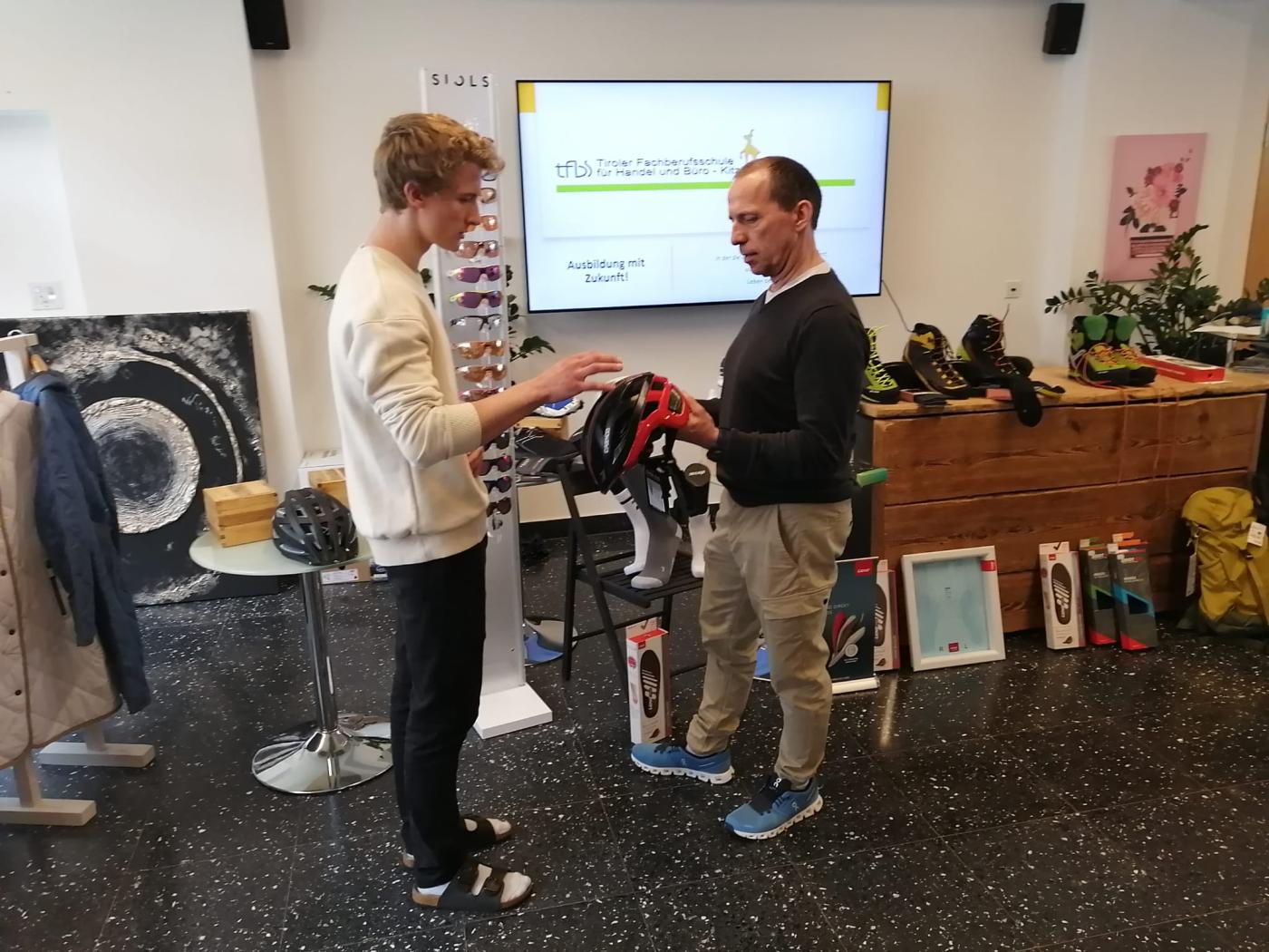 Beim Verkauf an den Testkunden Beim Verkauf an den Testkunden