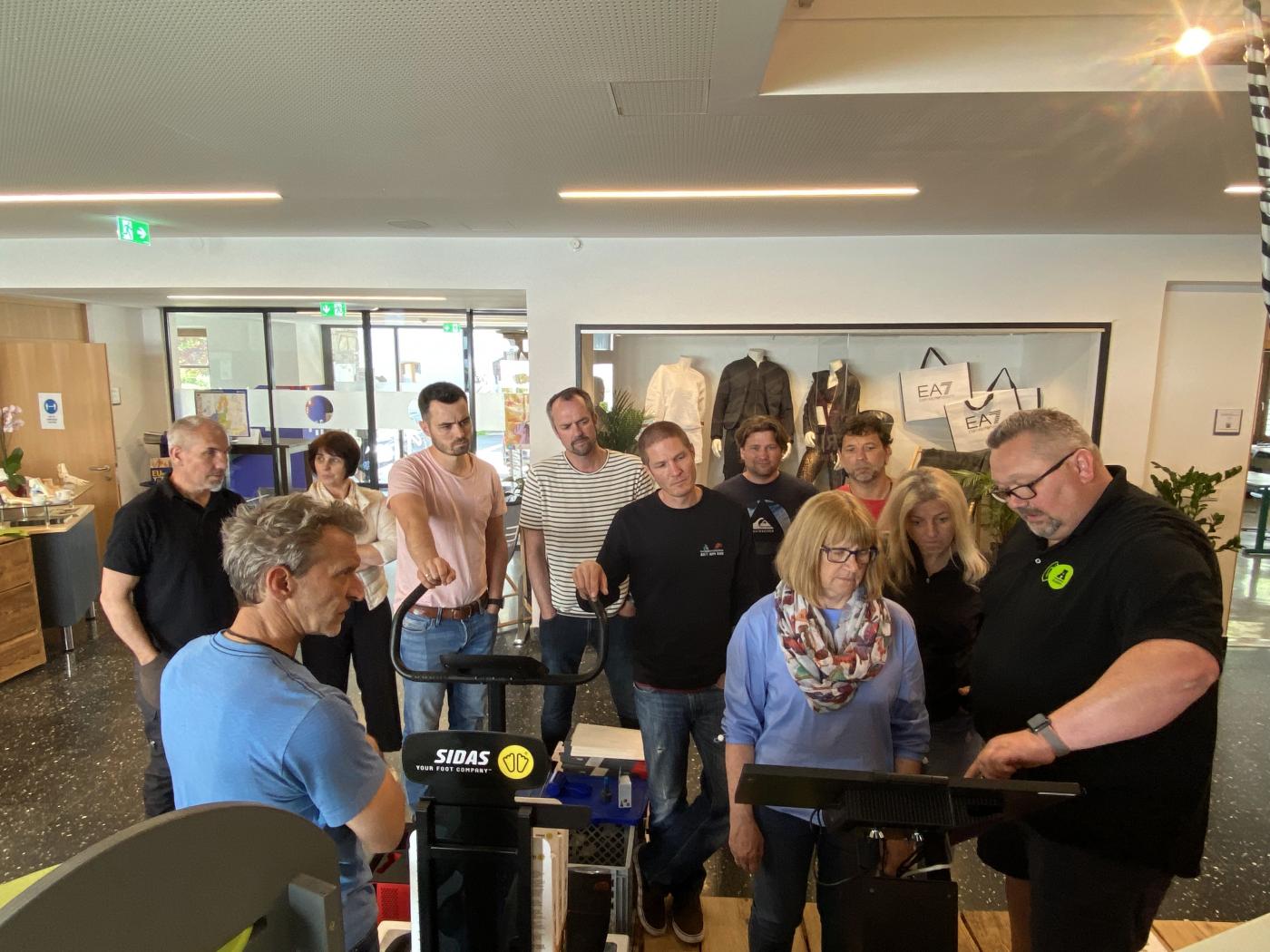 Martin Kirmaier beim Erklären Martin Kirmaier beim Erklären