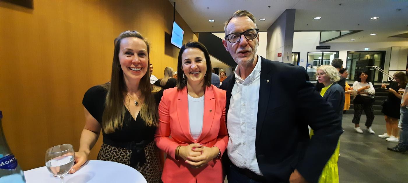 Dir. Maria Theresia Jong-Bauhofer, LR Astrid Mair, SQM Klaus Schuchter