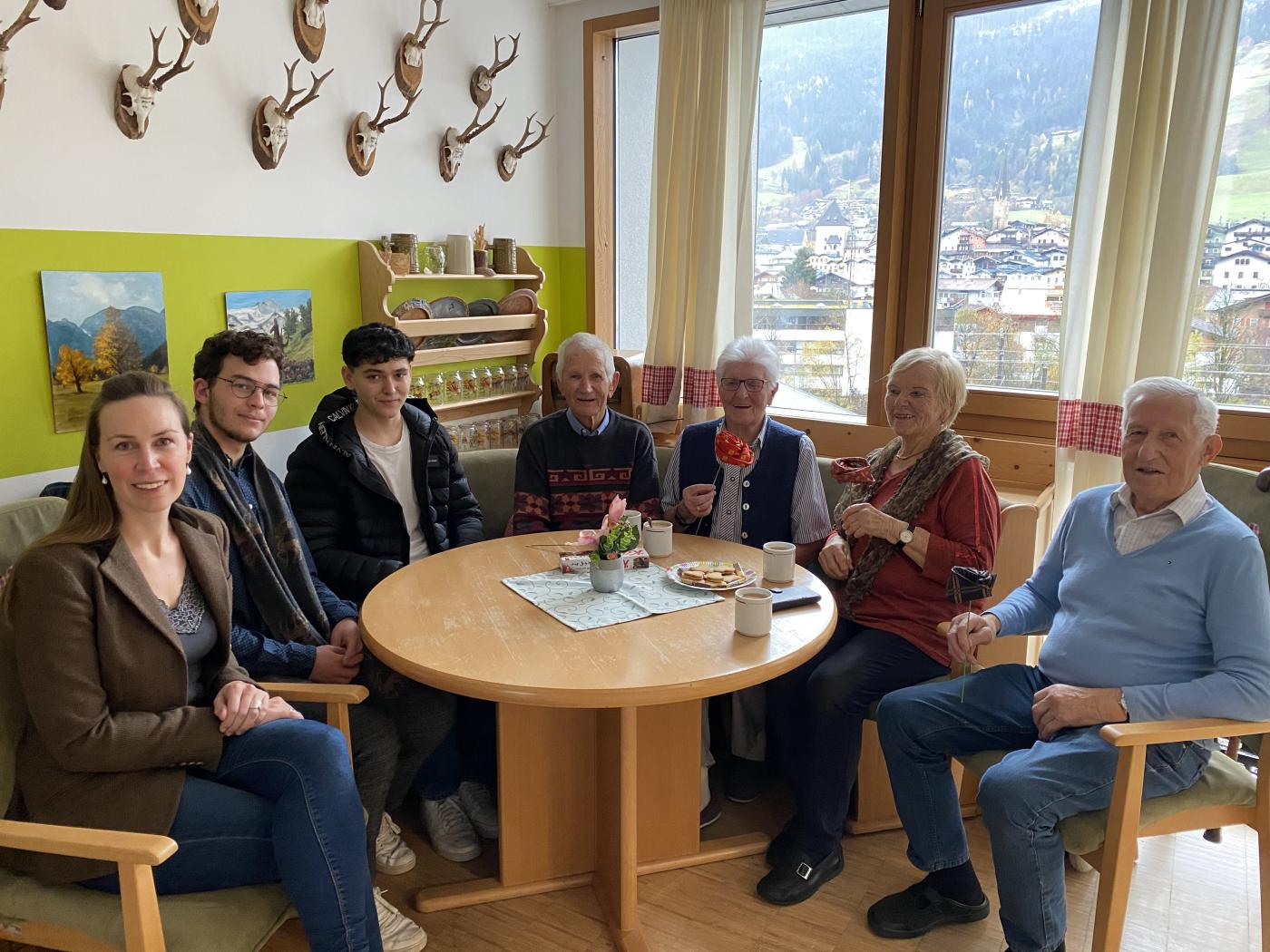 Gemütliches Beisammen sein