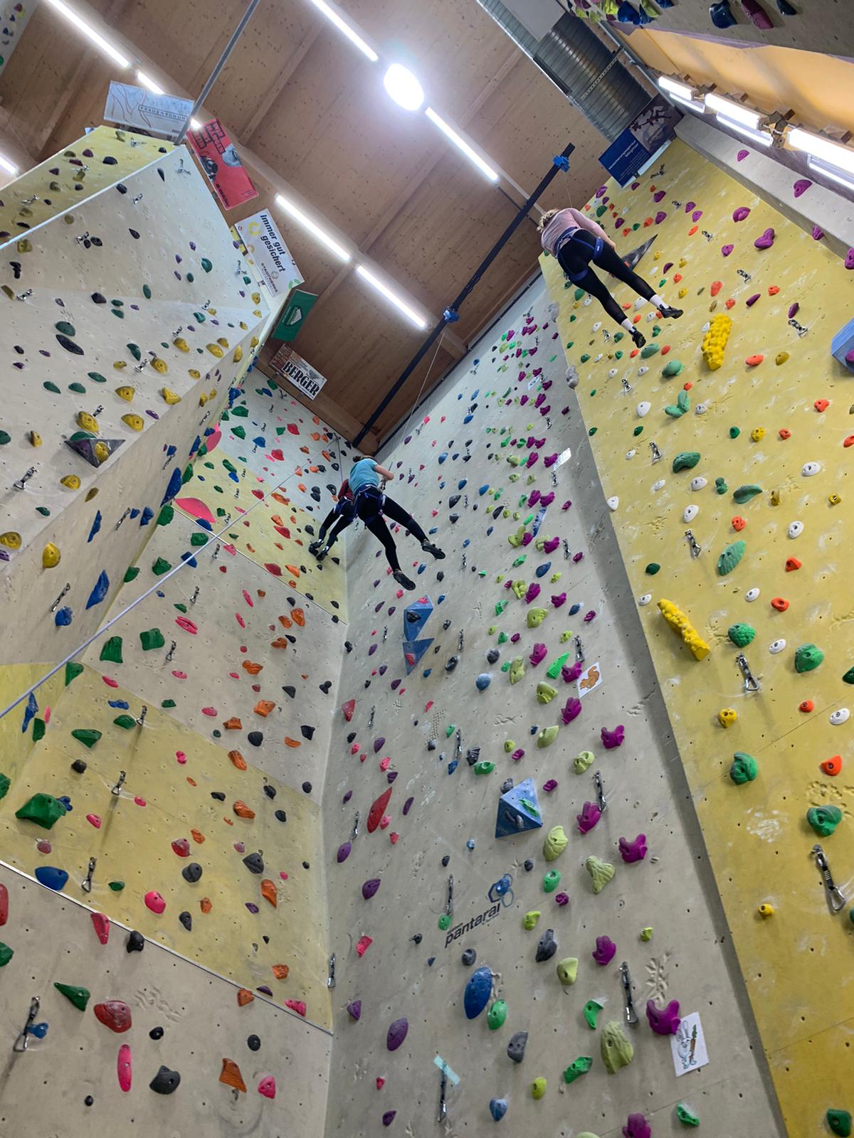 Bergsport Praxistag Klettern