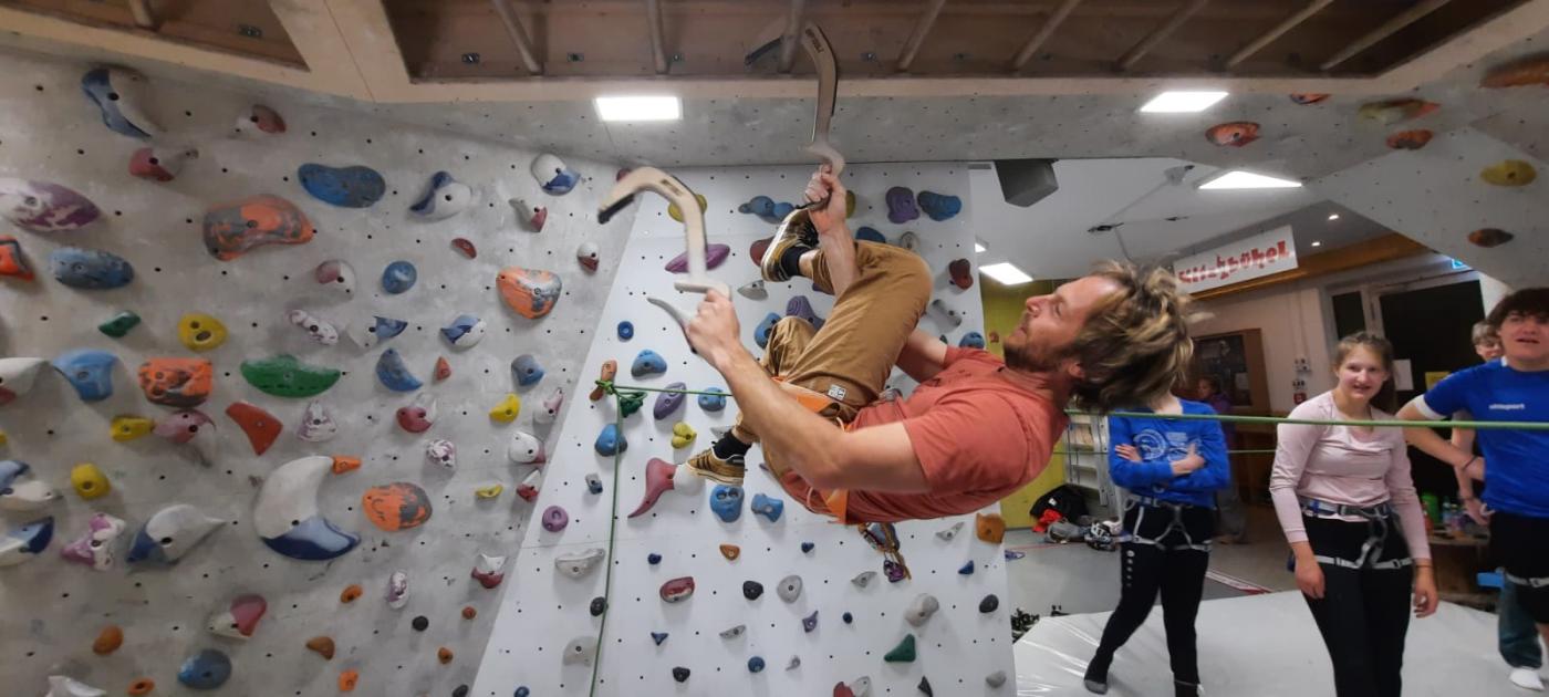 Bergsport Praxistag Klettern
