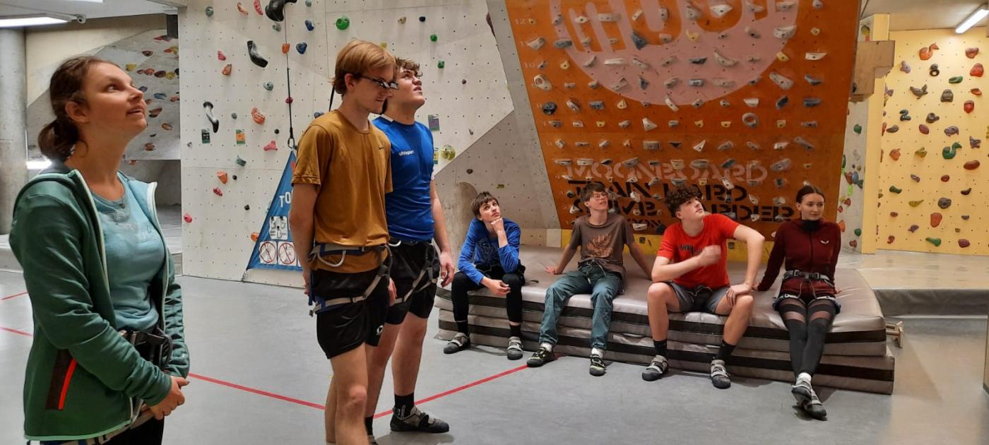 Bergsport Praxistag Klettern