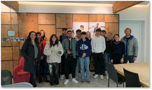 Klasse 1cEH bei Frauenschuh Klasse 1cEH bei Frauenschuh