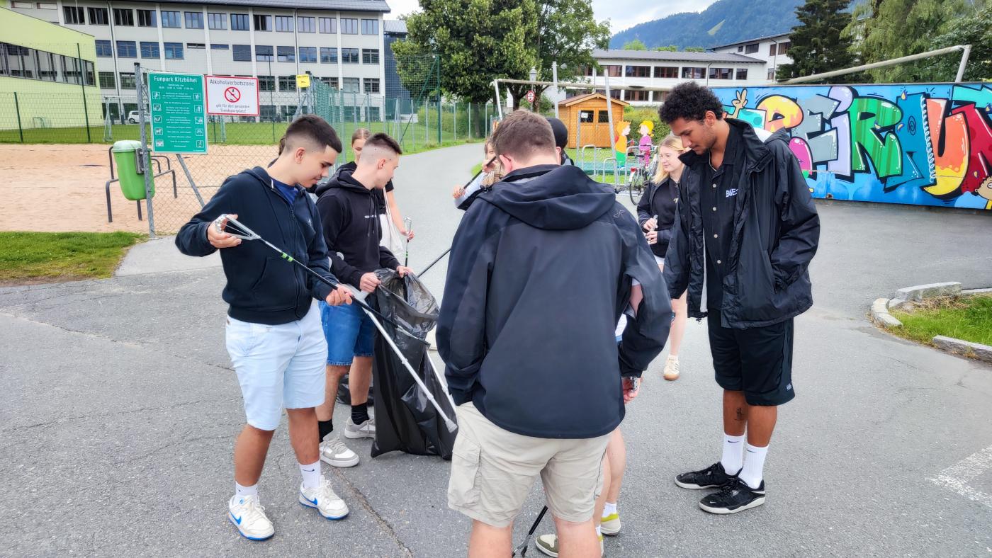 Müllsammelaktion 3c Müllsammelaktion 3c