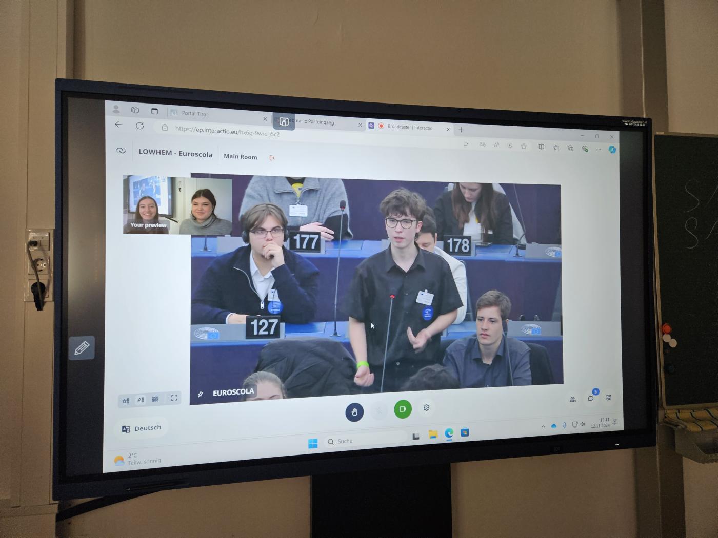 Euroscola Programm Euroscola Programm