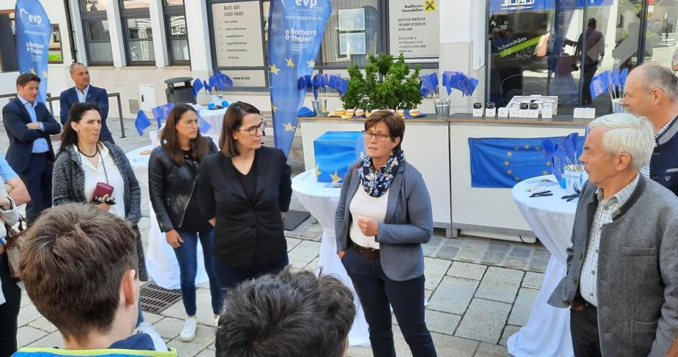 Europatag mit MEP Barbara Thaler in St. Johann in Tirol 