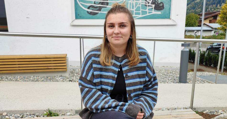 Chiara Bergmann unsere Schulsprecherin SJ 2026/27