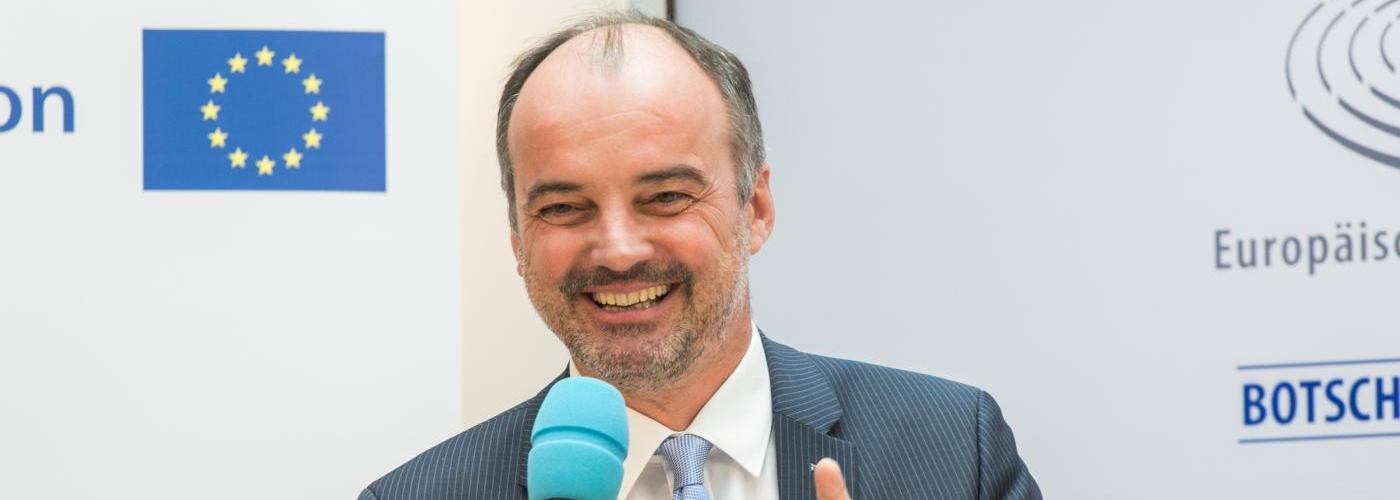 Georg Pfeifer vom Verbindungsbüro der EU in Wien