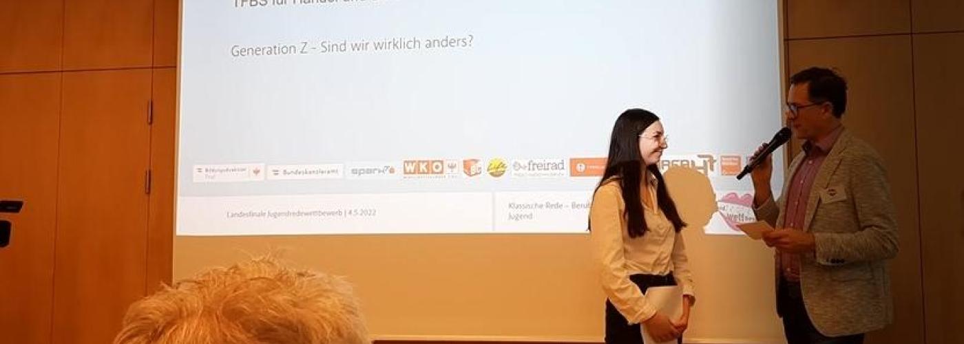 Vor der Rede, Aurelia Huter