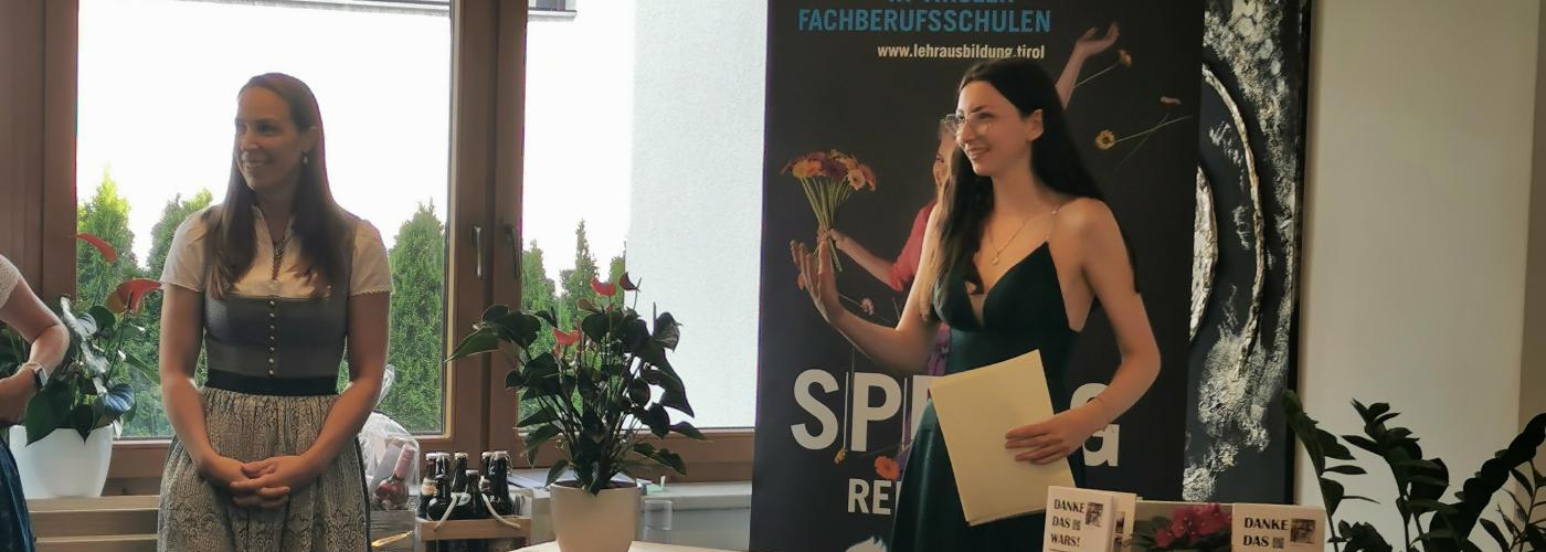 Schulsprecherin Aurelia Huter