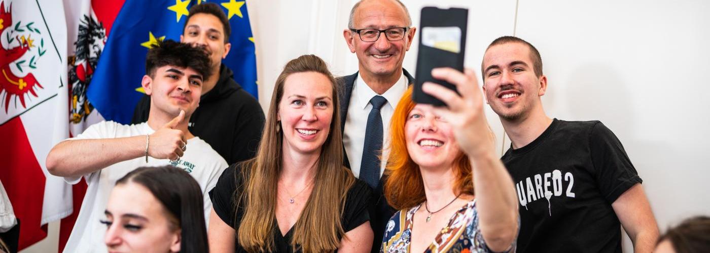 Für Selfies zu haben