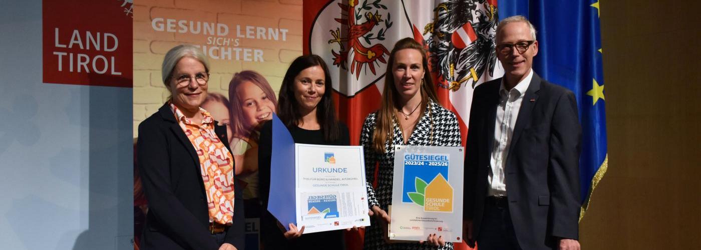 Verleihung Gütesiegel Gesunde Schule