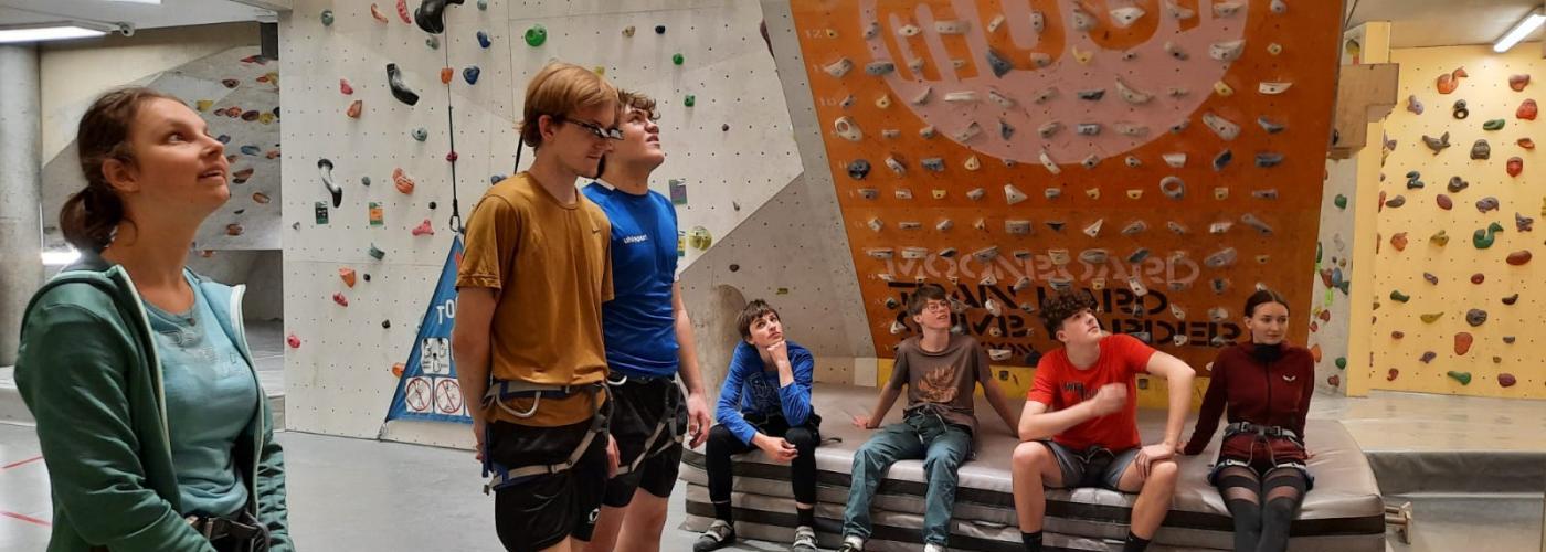 Bergsport Praxistag Klettern