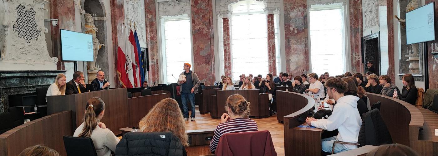 EPAS-Vernetzungstreffen im Innsbrucker Landhaus: Europa hautnah erleben